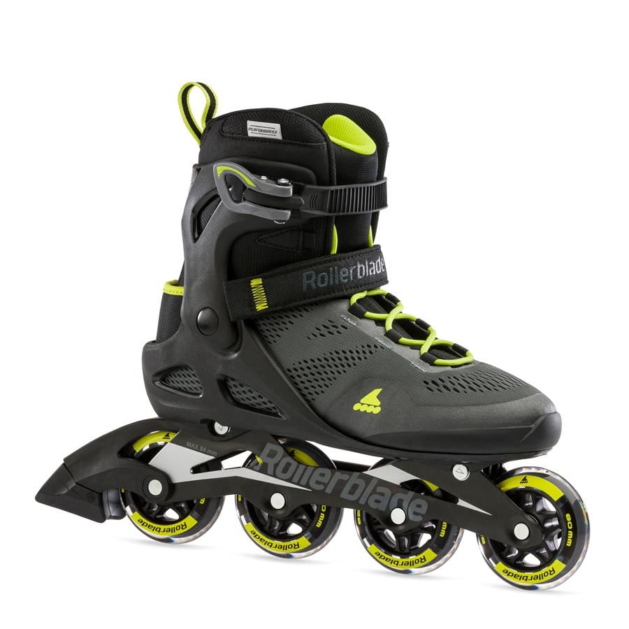 Роликові ковзани Rollerblade MACROBLADE 80 Чорний/Жовтий (UB27A13C5616F54.7BB - 3) Роликові ковзани Rollerblade MACROBLADE 80 Чорний/Жовтий (UB27A13C5616F54.7BB - 3)