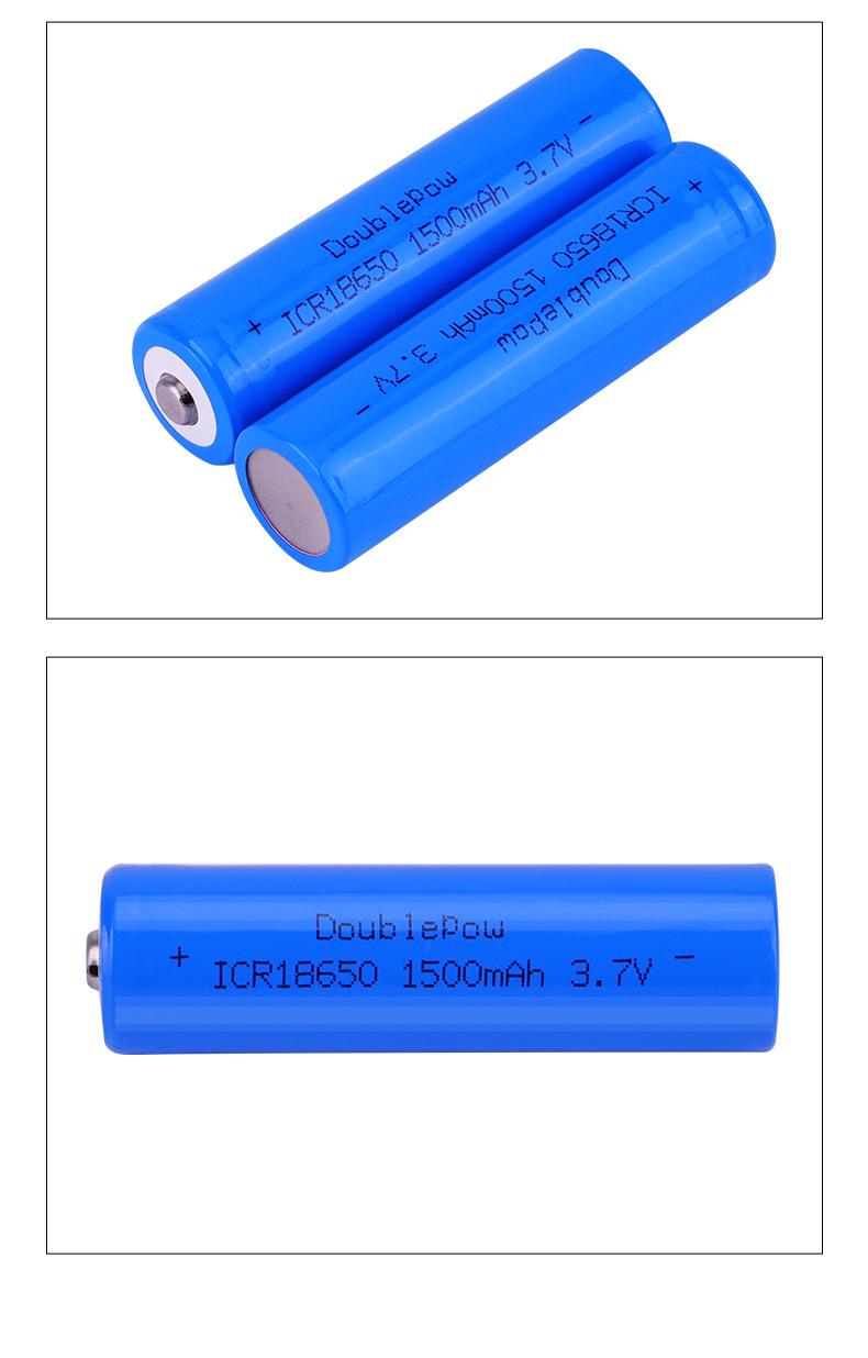 Акумулятор 18650 LI-Ion 1500 mAh 3,7 V Blue (100182) - фото 2