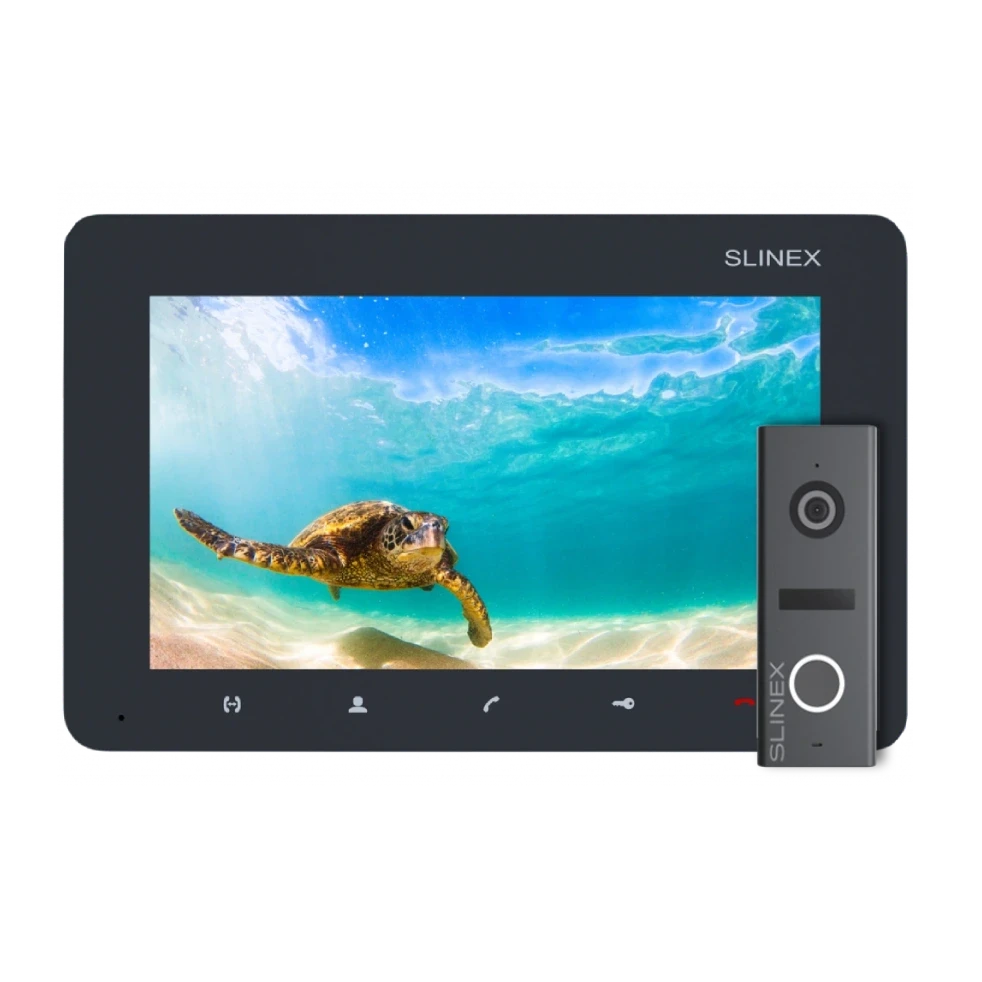 Комплект відеодомофона Slinex SM-07M Graphite/ML-17HD Graphite (3014806263)