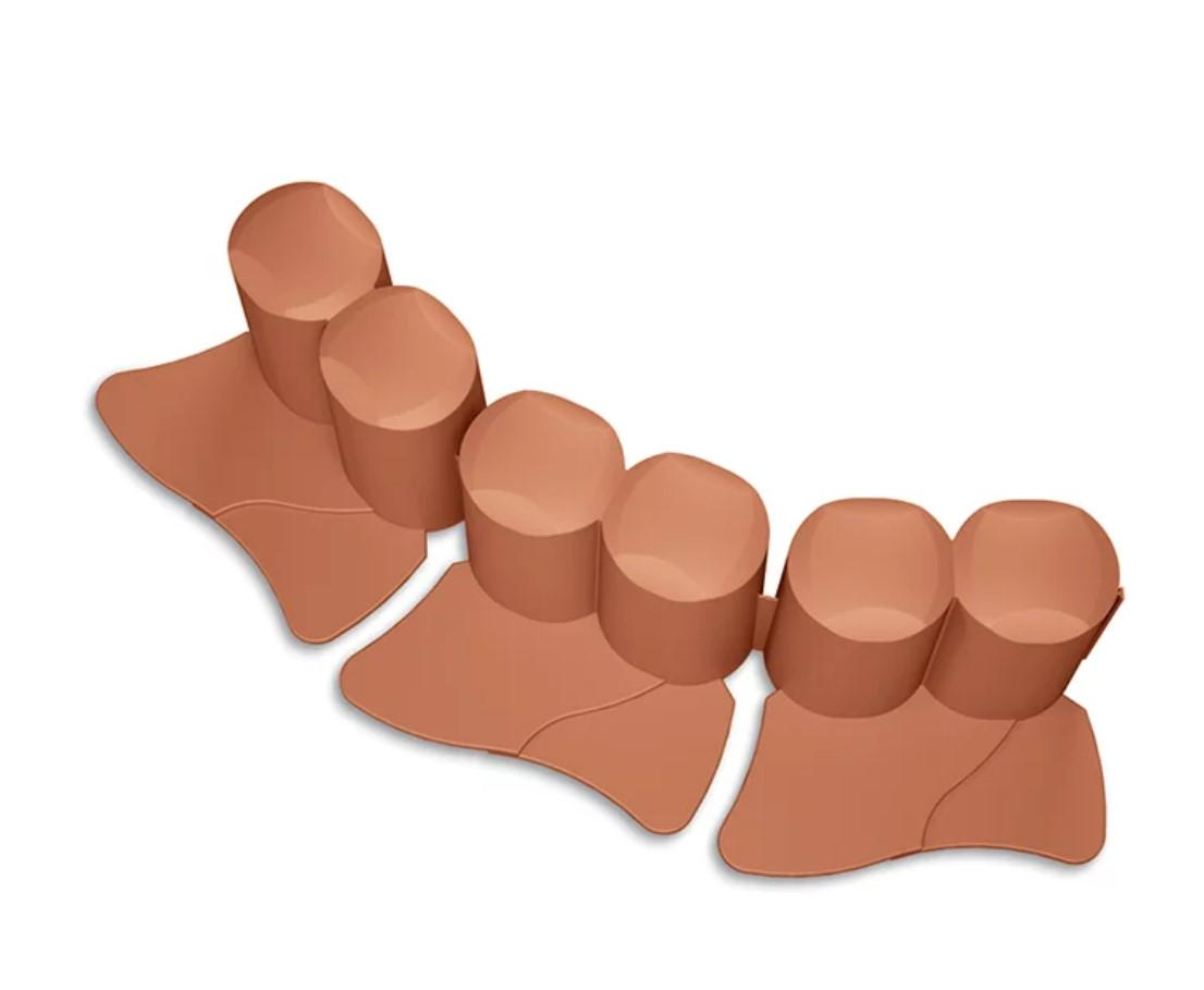 Бордюр садовый Prosperplast Palisada ogrodowa 3,02 м Терракотовый (IPAL6-R624) - фото 1 Бордюр садовый Prosperplast Palisada ogrodowa 3,02 м Терракотовый (IPAL6-R624) - фото 1