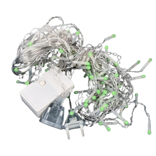 Гирлянда светодиодная Stenson R95865-G 3 м S Green