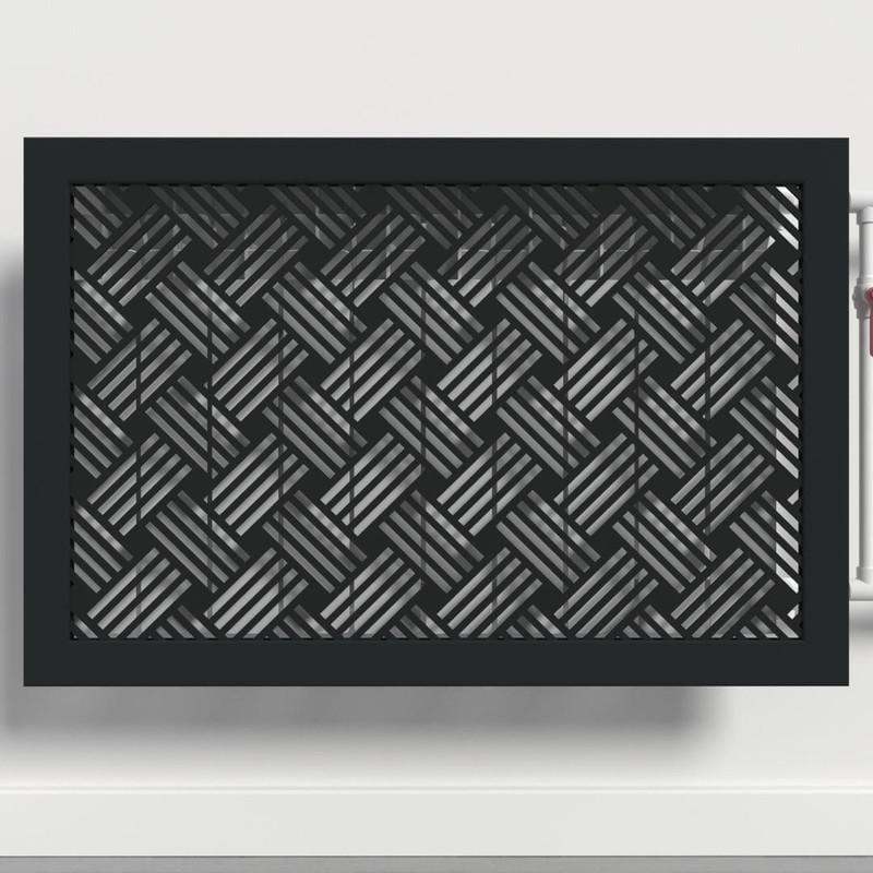 Решетка-экран на батарею SMARTWOOD 1500 мм Чорный (R20315107)