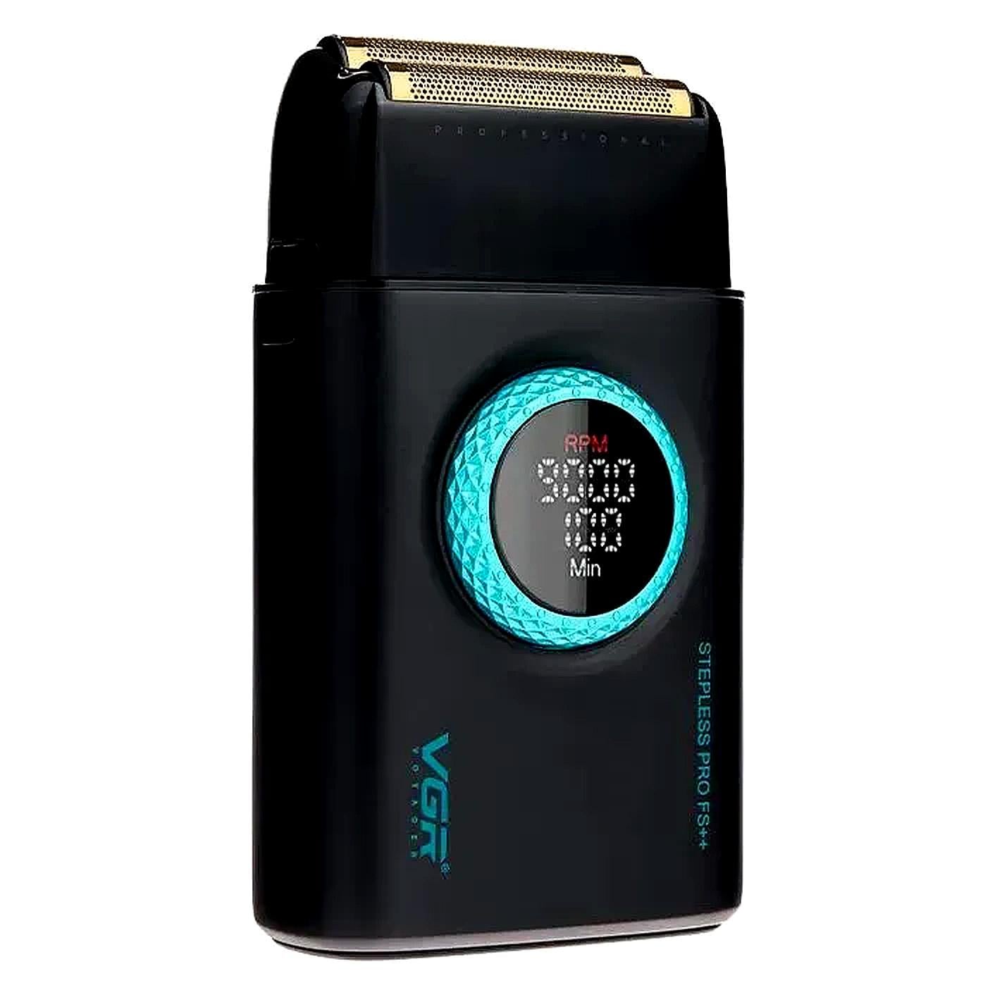 Электробритва-шейвер для бороды и усов VGR V-377 USB-C аккумуляторная 2 сетки 9000 об/мин (32942408)