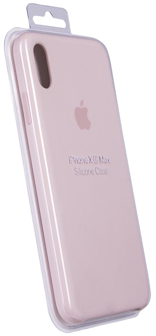 Чехол силиконовый противоударный Silicone Case MTFD2ZM/A для Apple Iphone XS Max (6.5") Pink - фото 6