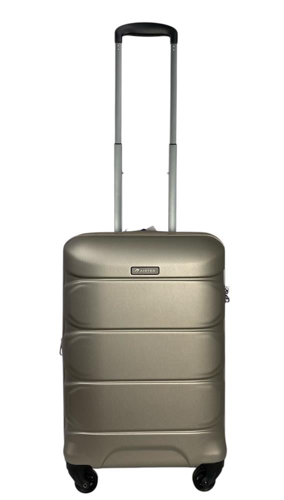 Валіза мала для ручної поклажі Airtex 748 полікарбонат S Шампань