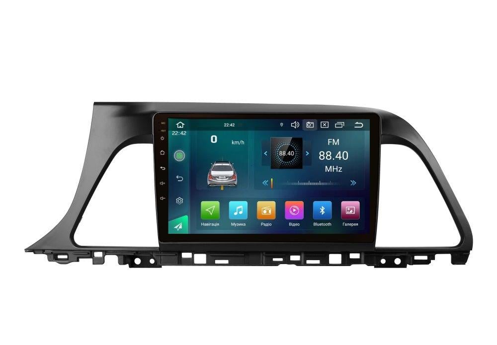 Магнитола штатная CYCLONE C9-006 DVR DSP Carplay 2/32 GB для Hyundai Sonata 2015-2017 г. с малым экраном (AR-81186)