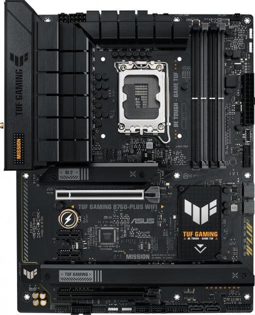 Материнская плата игровая Asus TUF Gaming B760-PLUS WIFI Socket 1700/ATX/4хDDR5 DIMM (11401452)