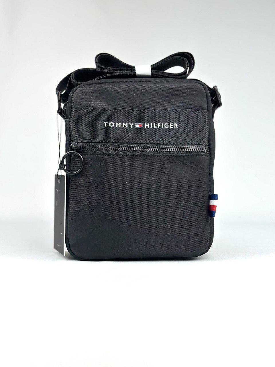 Сумка мужская через плечо Tommy Hilfiger Черный