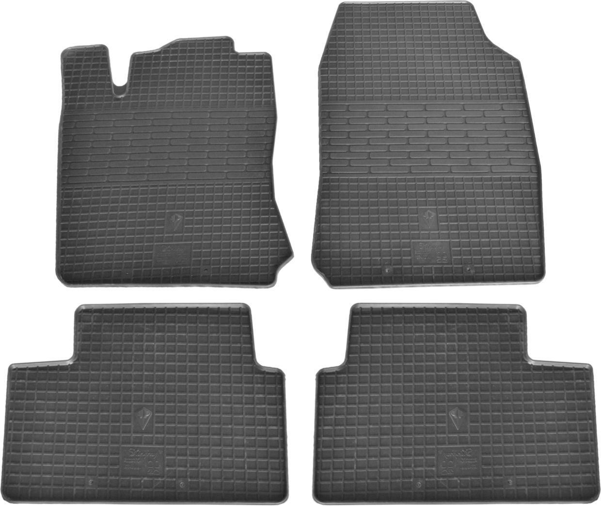 Коврики автомобильные в салон Stingray Opel Vectra B с 95-02 г.в. 4 шт. Черный (15293053)
