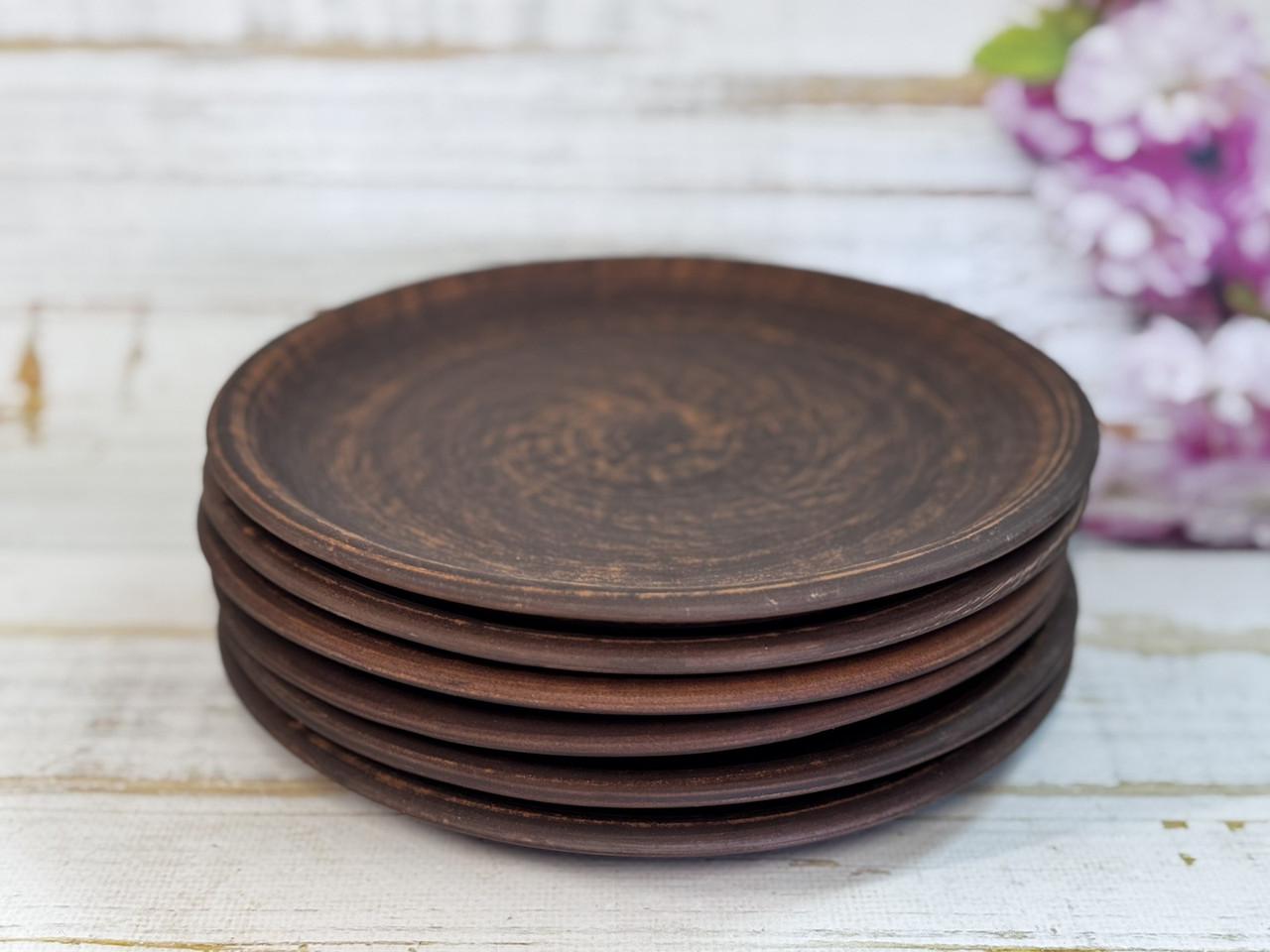 Набір обідніх глиняних тарілок 6 шт. 20 см (2701182057) - фото 2 Набір обідніх глиняних тарілок 6 шт. 20 см (2701182057) - фото 2