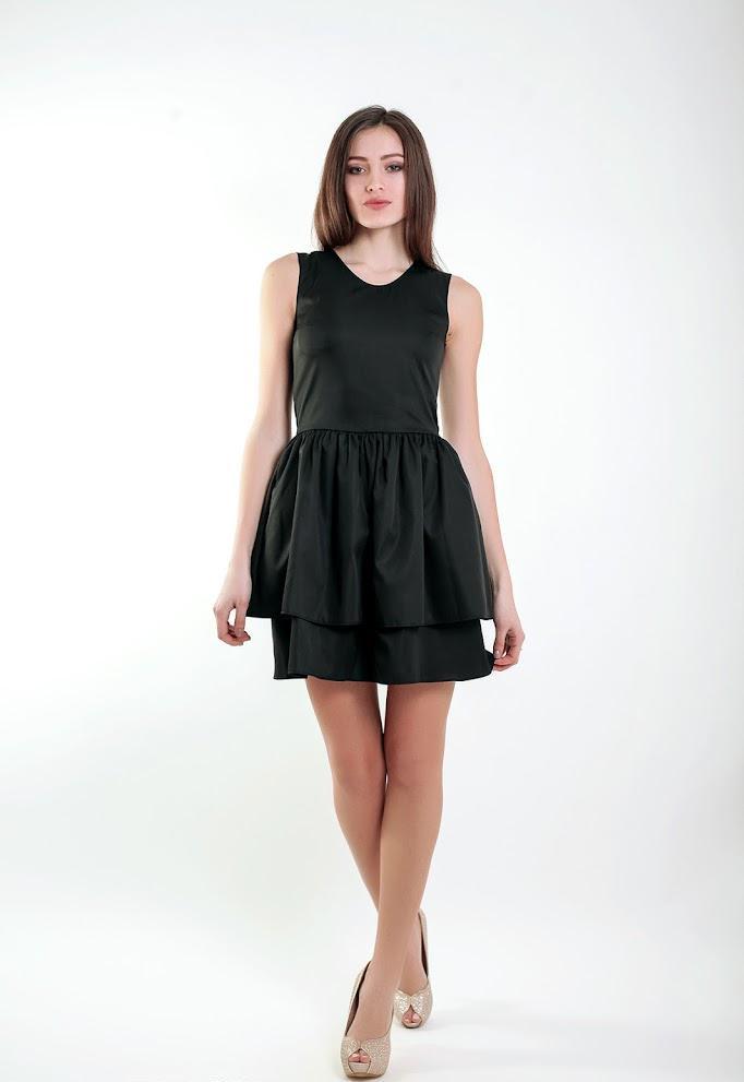 Платье женское Podium Kiara 21092-BLACK XXL Черный
