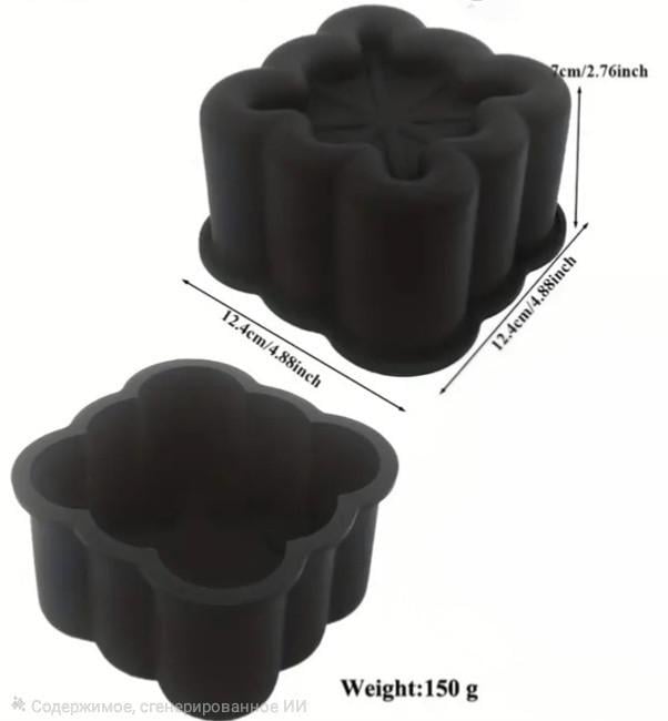 Форма силіконова для Бенто тортів №4 1 шт. - фото 3