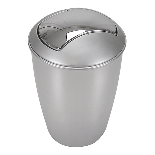 Ведро с поворотной крышкой Spirella ATLANTA 10.04265 5 л Серый (26357605)