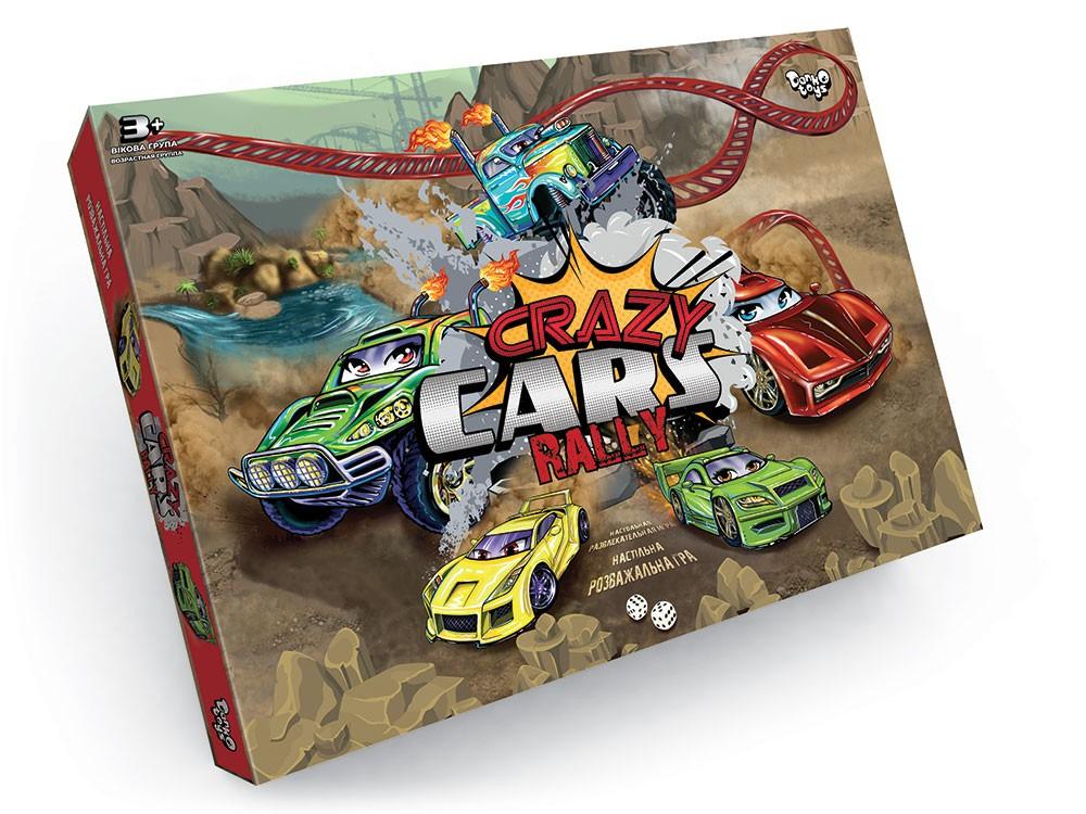 Настольная развлекательная игра "Crazy Cars Rally" (DTG93R)