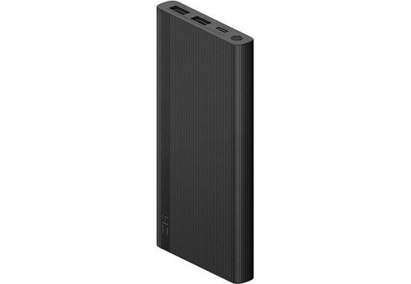 Батарея портативна ZMi Dual Port USB A/Type-C QC 3.0 PD 2.0 10000 mAh 18W Black (JD810B)