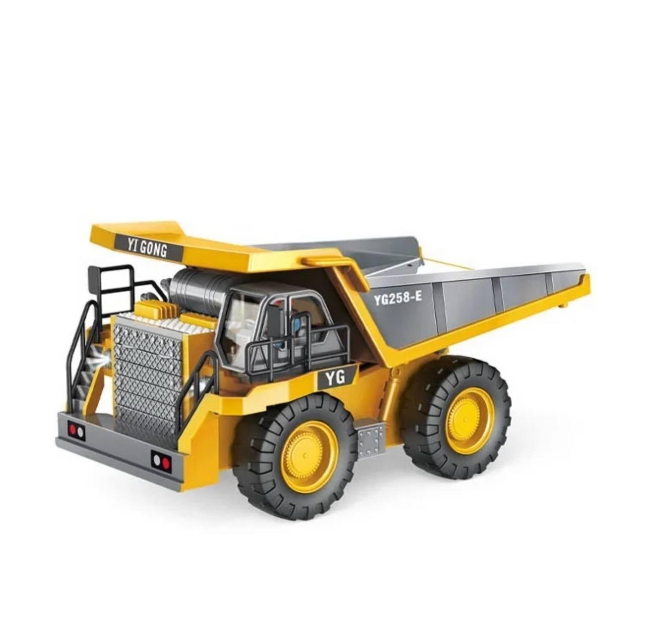 Самоскид на радіокеруванні YIGONG з звуком та світлом вантажопідйомність до 3 кг (qem-ezn-yja) Самоскид на радіокеруванні YIGONG з звуком та світлом вантажопідйомність до 3 кг (qem-ezn-yja)