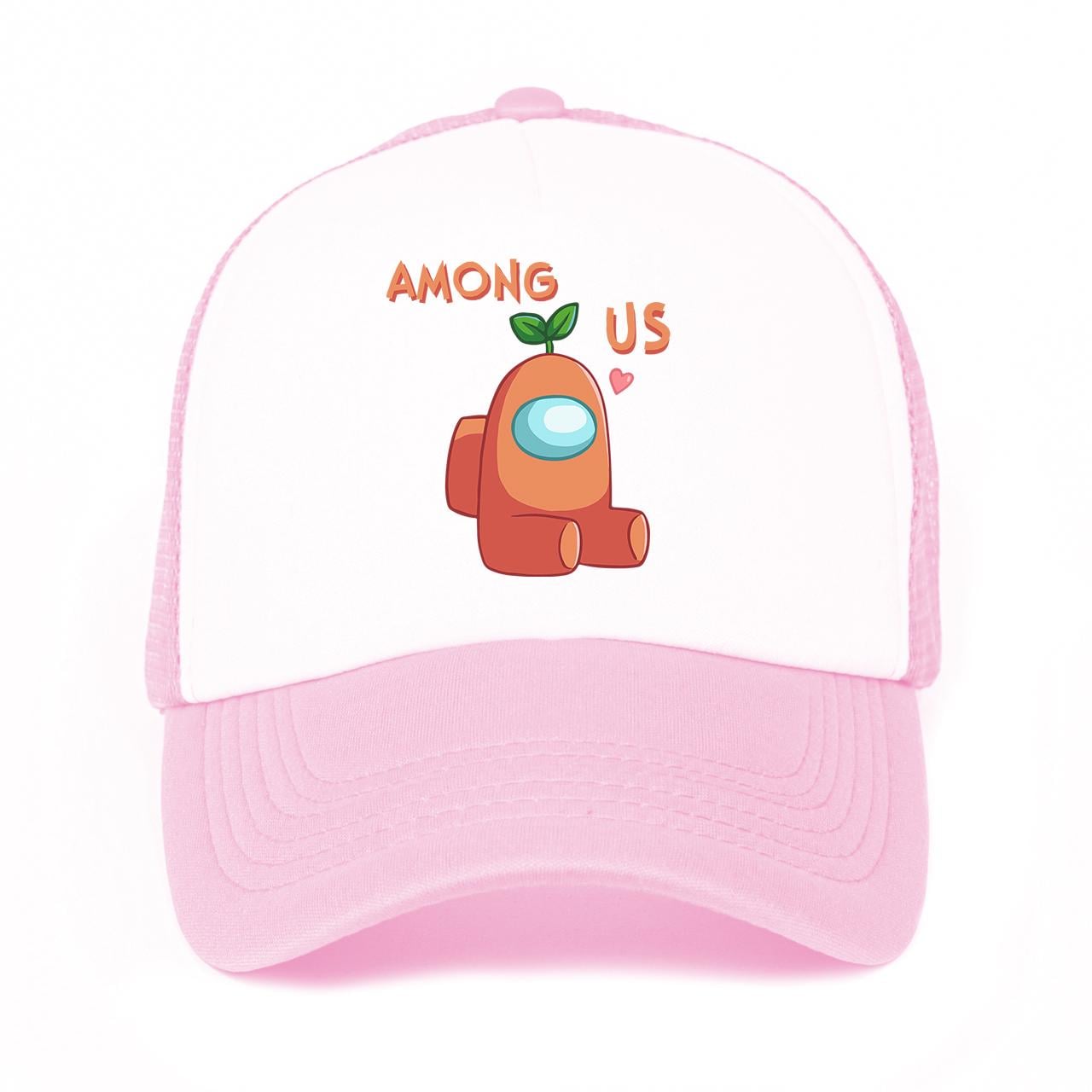Кепка тракер детская Among Us Orange Розовый (33404-2410-PK)