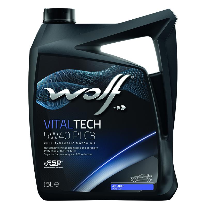 Масло моторное Wolf Vitaltech PI C3 5W40 5 л