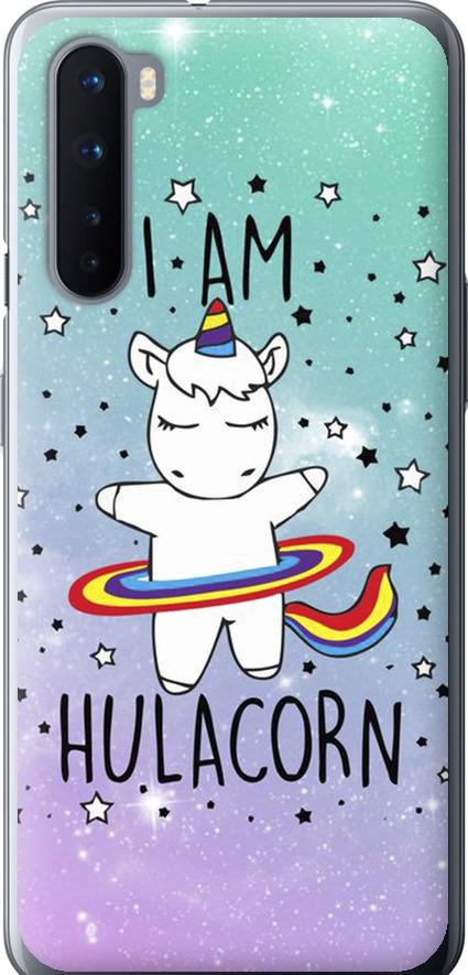 Чехол на OnePlus Nord I'm hulacorn (3976u-2046-42517)