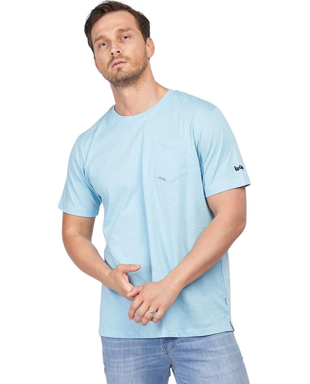 Футболка мужская Lee Cooper 10196404.349 M Голубой (4894534365232)