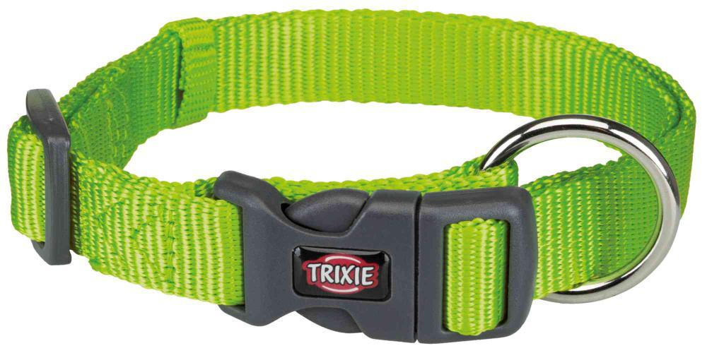Ошейник Trixie нейлоновый Premium XXS-XS 15-25 см/10 мм Зеленый