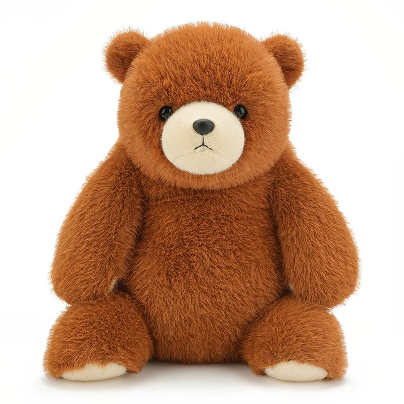 Іграшка м'яка плюшева ведмедик клишоногий Hugs Baby 55 см Коричневий Іграшка м'яка плюшева ведмедик клишоногий Hugs Baby 55 см Коричневий