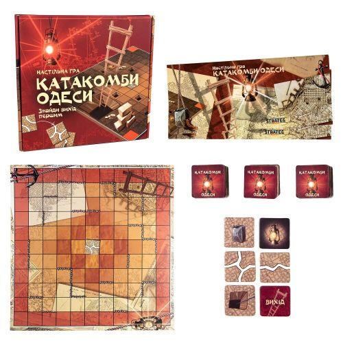 Настольная игра Катакомбы Одессы на украинском языке (199320)