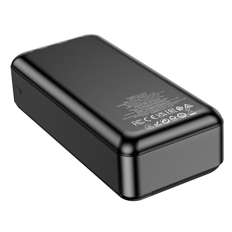 Повербанк Borofone Pindar BJ27B 30000 mAh 2USB/Type-C 5V 2A Black (562183)