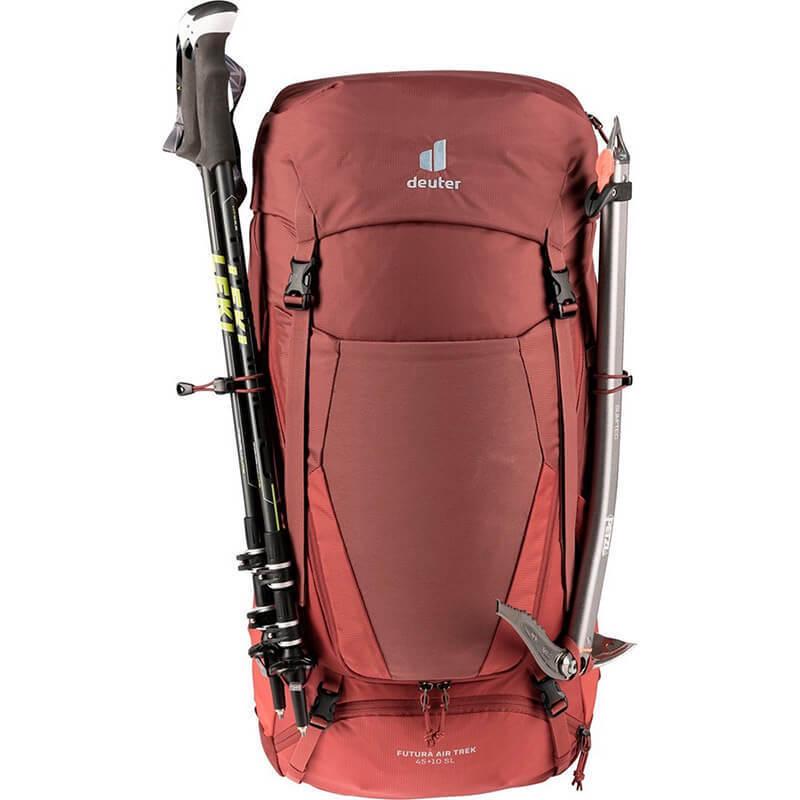 Рюкзак туристичний Deuter Futura Air Trek 45+10 л Redwood/Lava (3402021 5574) - фото 3