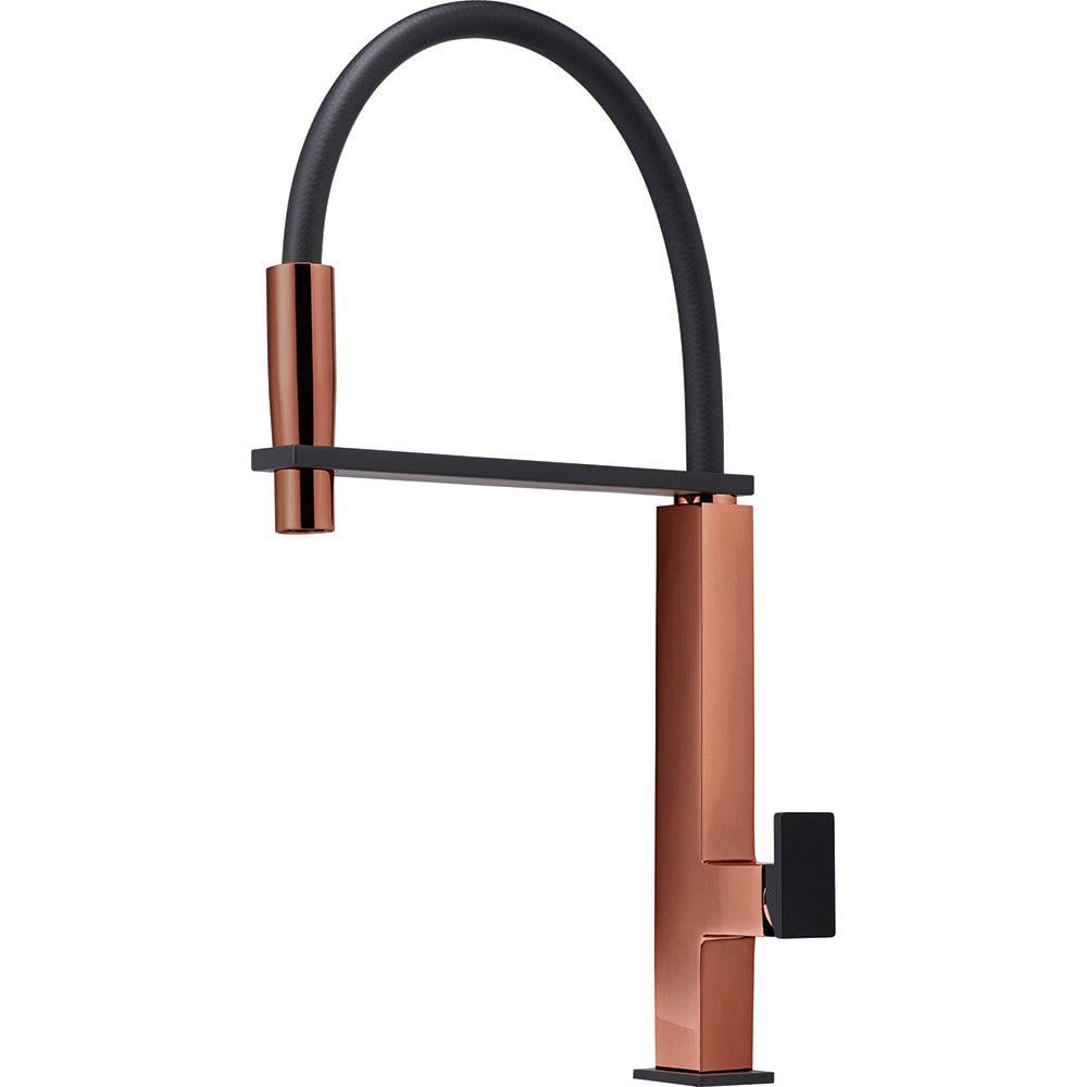 Кухонний змішувач Franke Centinox Pull-Down з гнучким виливом та функцією душу Мідь полірована (115.0513.414)