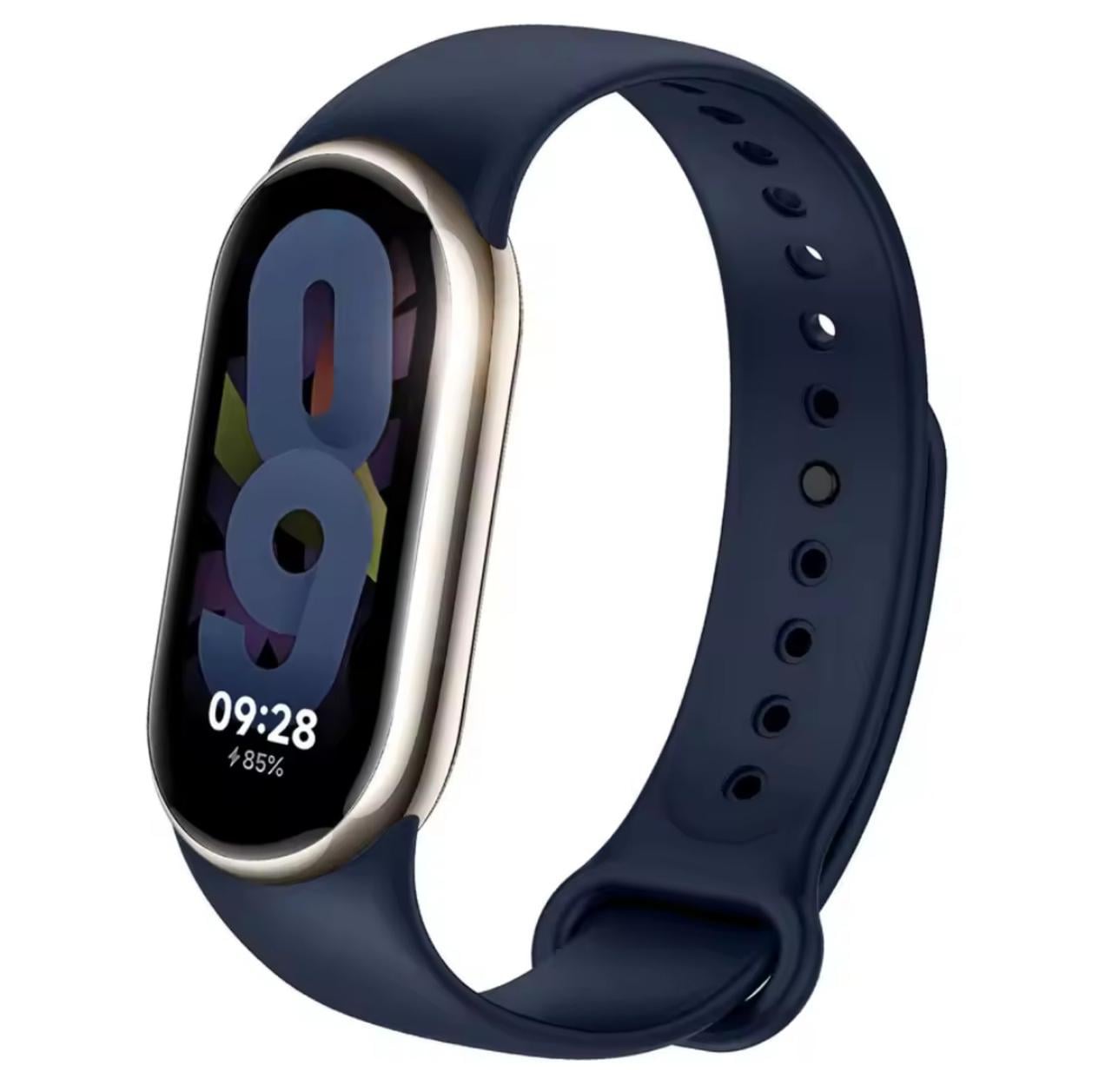 Ремешок на умный браслет Xiaomi Mi Band 8 Синий Ремешок на умный браслет Xiaomi Mi Band 8 Синий
