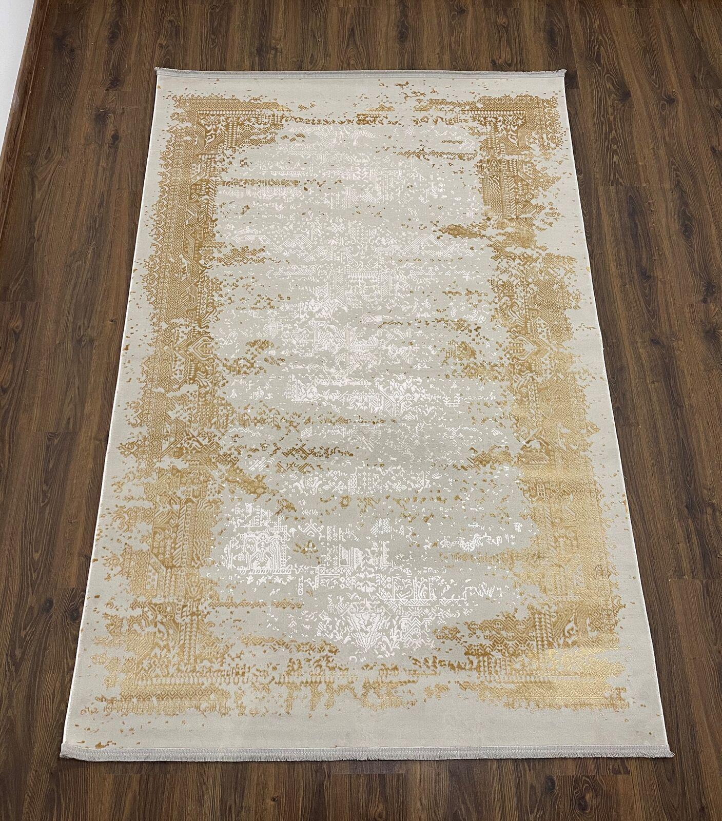 Килим Capella 5997E 1,6х2,3 м Light Grey/Yellow (6380-12) - фото 6