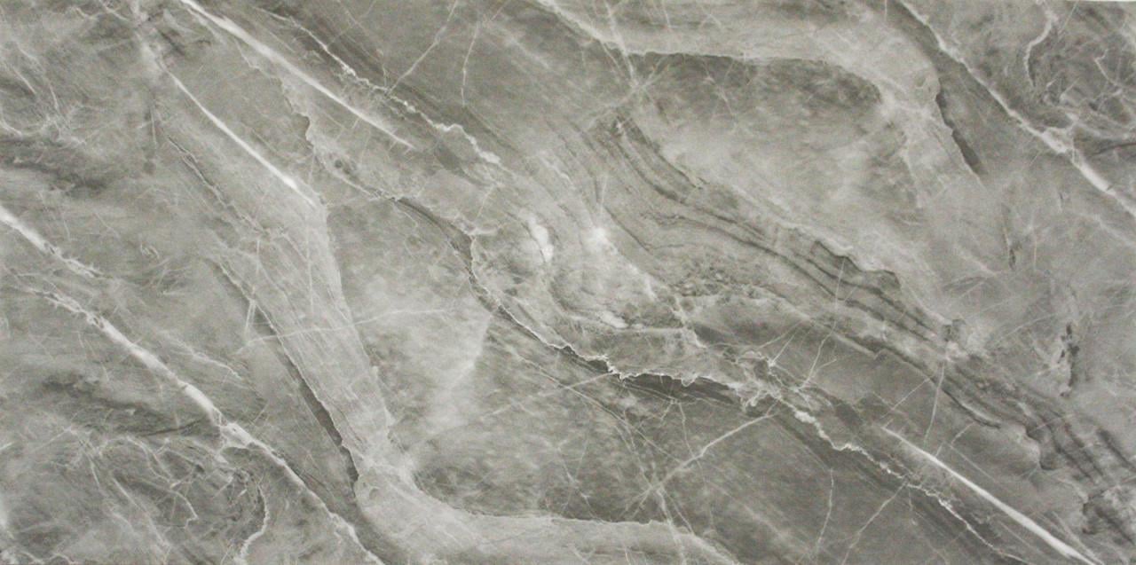 Панель самоклеюча глянцева РЕТ під колір структури 600х300х2,5 мм Пастельний кварцовий сірий (VN3-146)