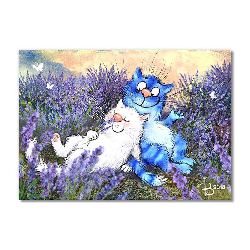 Модульная картина Лаван-да-ааа... 1 модуль 50x75 см Модульная картина Лаван-да-ааа... 1 модуль 50x75 см