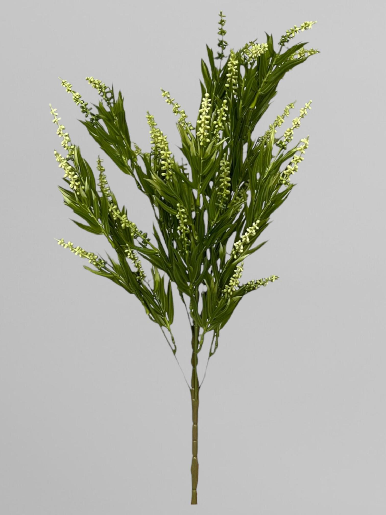 Искусственная лаванда в букете 58 см Зеленый (К13187)