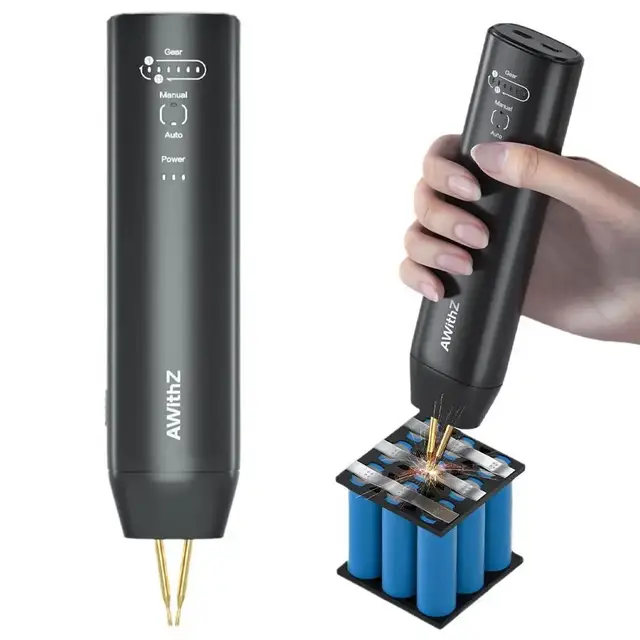 Апарат для точкового зварювання акумуляторних елементів AWithZ H1 ручний DIY‑нікелевих листів (30078580) - фото 2 Апарат для точкового зварювання акумуляторних елементів AWithZ H1 ручний DIY‑нікелевих листів (30078580) - фото 2