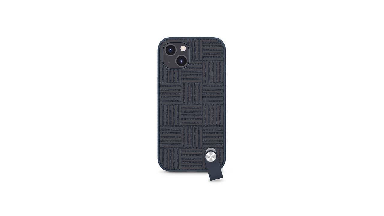 Чохол накладка Moshi Altra Slim Hardshell Case with Wrist Strap for iPhone 13 Mini, Midnight Blue (99MO117531) - фото 2