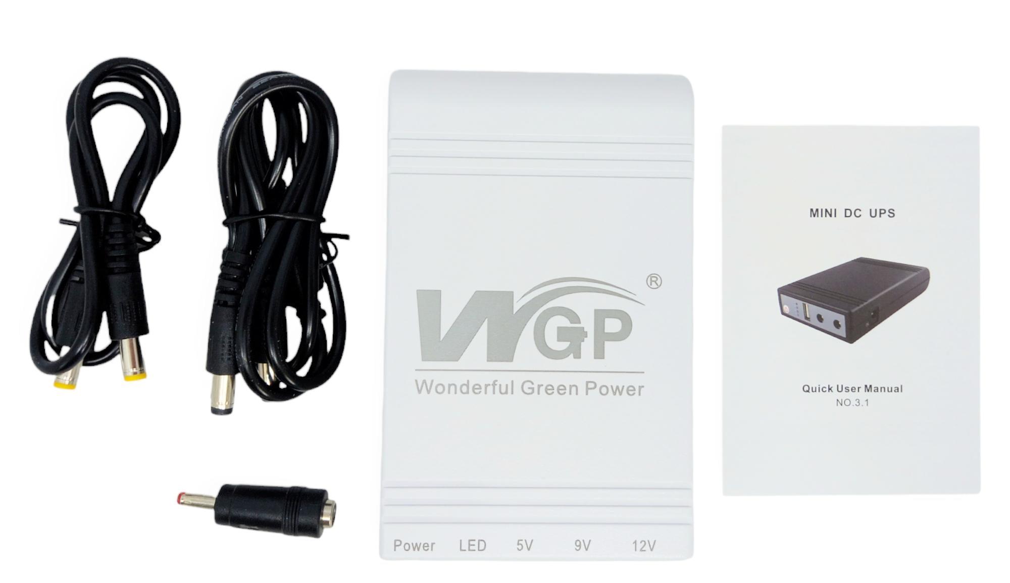 Источник бесперебойного питания для роутера Mini UPS WGP с функцией повербанк