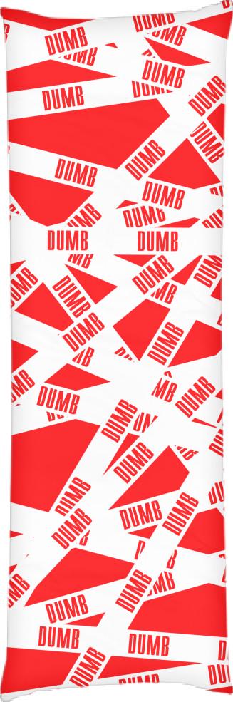 Подушка дакимакура Dumb Dumb Red Velvet 40х100 см (13545936)