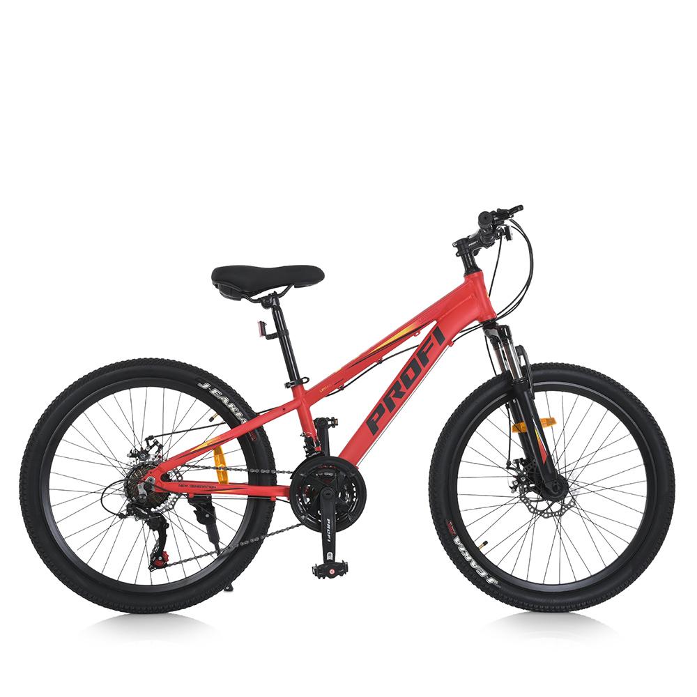 Велосипед спортивный MTB2401-1 рама 11" Красный (25164379) - фото 4 Велосипед спортивный MTB2401-1 рама 11" Красный (25164379) - фото 4