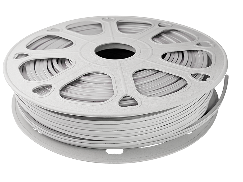 Неон светодиодный LEDUA 5x11 мм 12V 10 Вт/м 22Lm/LED IP65 6500К 50 м бабина Белый (10681)