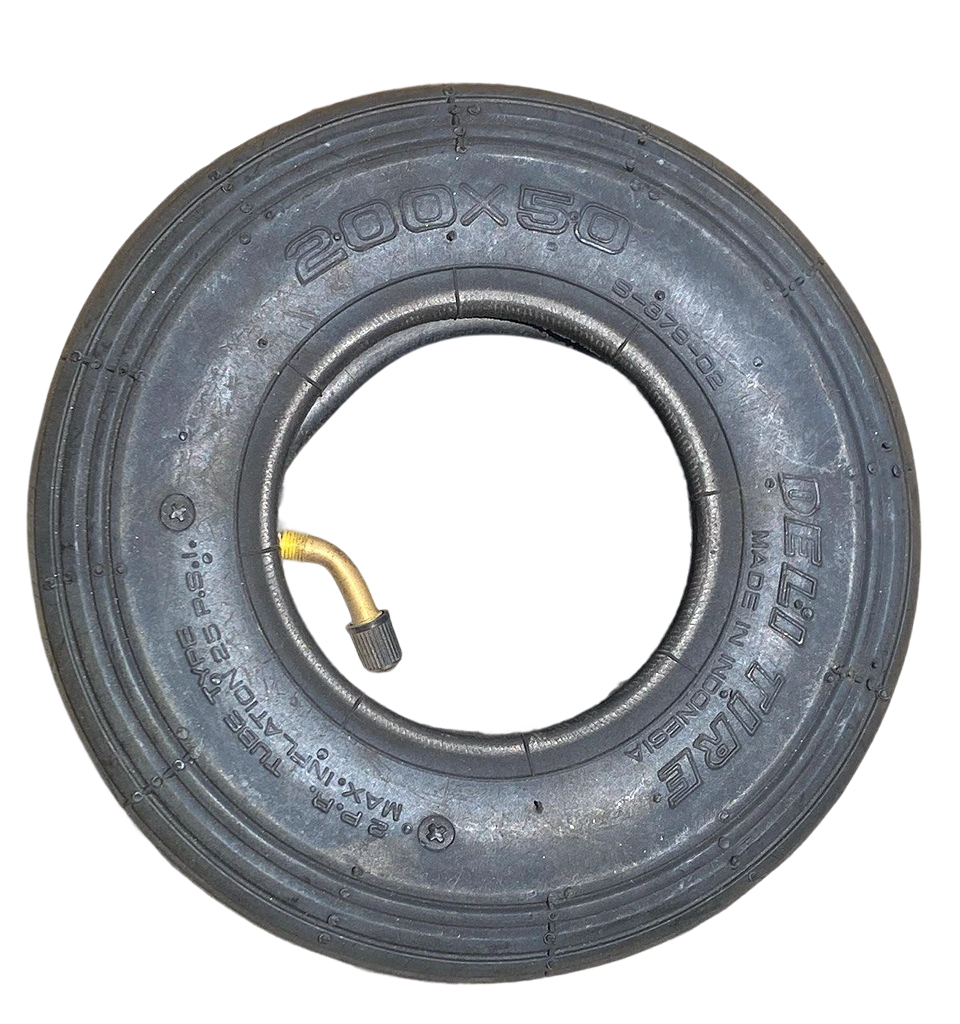 Шина с камерой 200×50 Deli Tire для тележек и колес (3087496962)