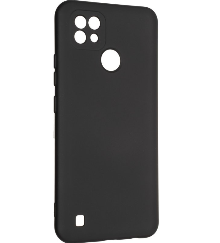 Чехол Full Soft Case for Realme C21 Black - фото 2