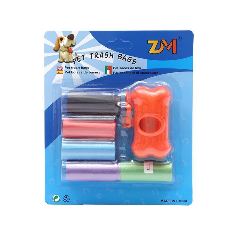 Набор для выгулки собак 11158 5 рулонов Оранжевый (4570820)