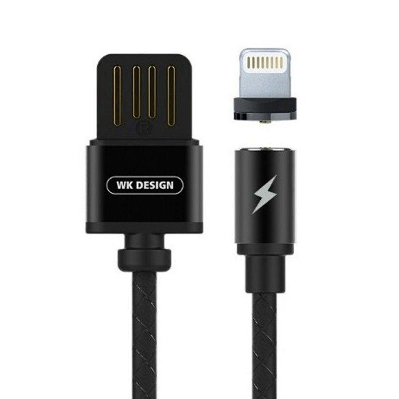 Кабель WK Design Magnetic 360 USB iPhone 5G 1 м (14961)