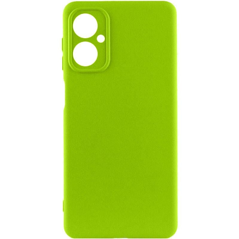 Протиударний чохол Silicone Cover Lakshmi Full Camera (A) для Motorola Moto G14 Салатовий / Neon Green