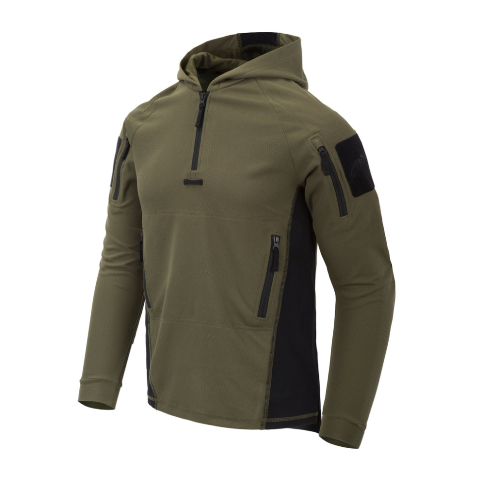 Кофта військова Helikon-Tex RANGE HOODIE TopCool M Olive (BL-BRH-TC-0201A-B04)