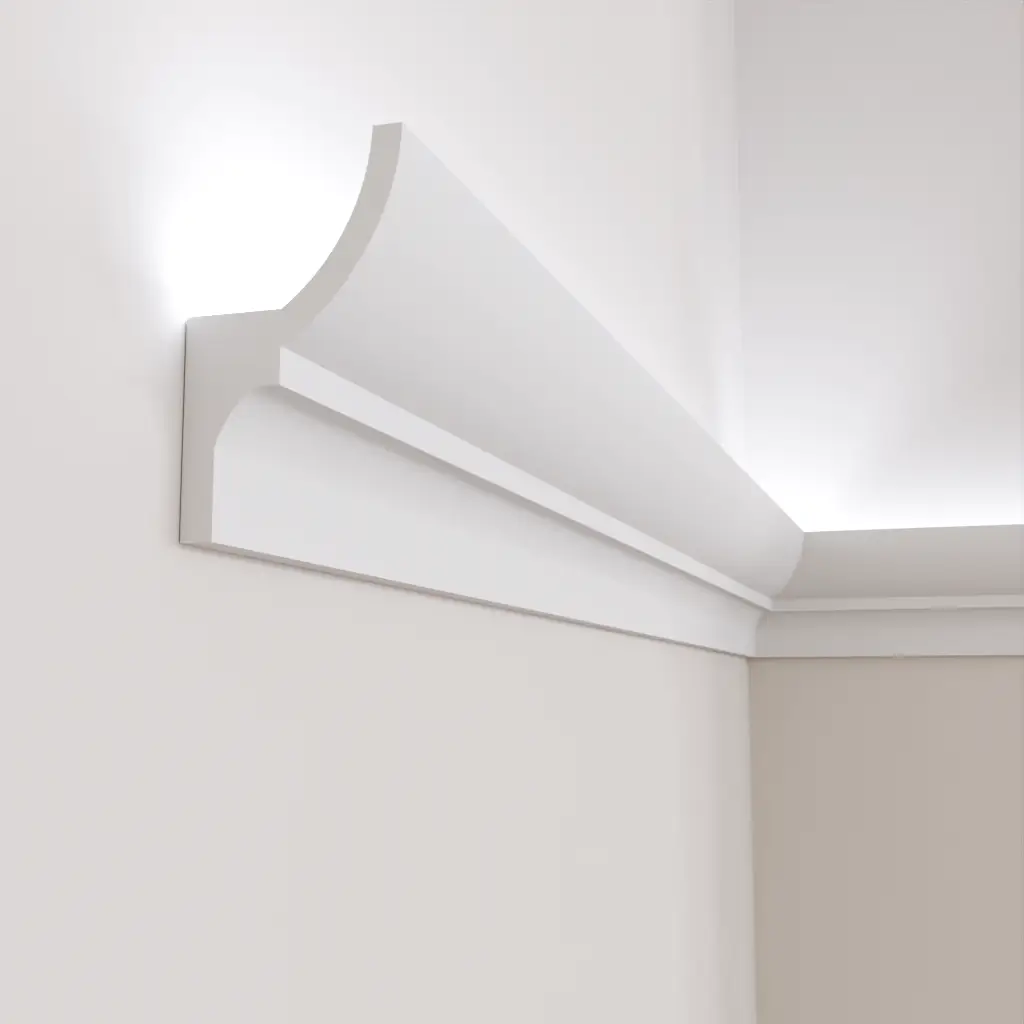 Молдинг полиуретановый Tesori KF 701 для LED освещения 70x40x2000 мм (25344149)