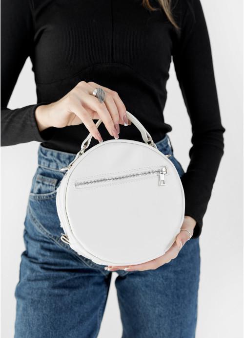 Женская сумка кросс-боди Sambag через плечо из экокожи Белый (9820201020)
