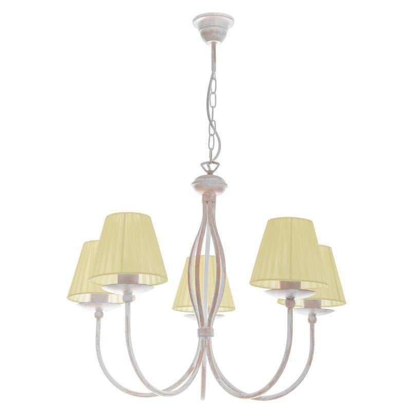 Люстра подвесная классическая Brille BKL-605S/5 E14 с абажуром